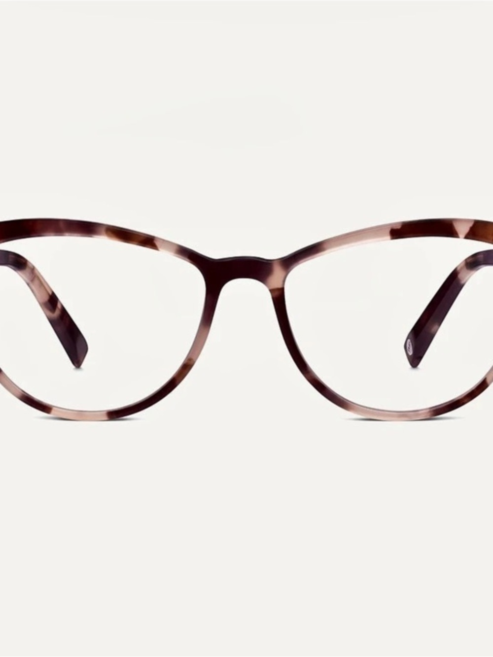 Warby Parker Louise Tortoise Glasses in Brown & Pink